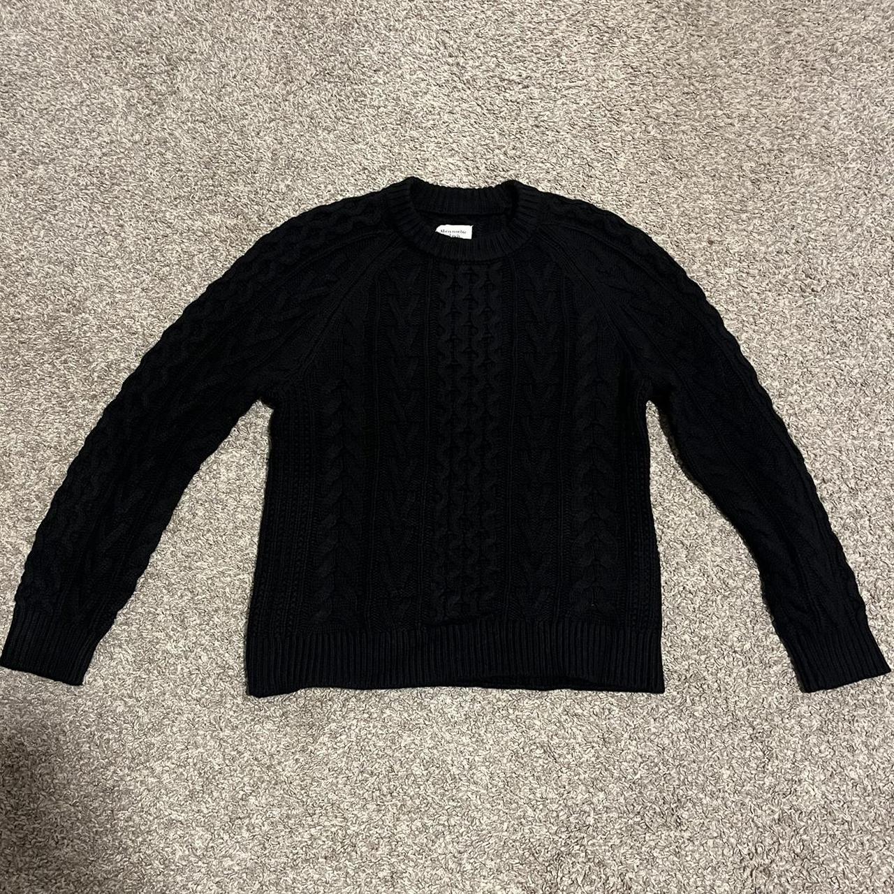 Abercrombie top and Fitch cable knit sweater