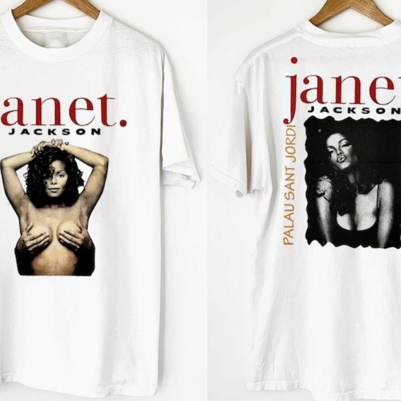 トップス janet Jackson PALAU SANT JORDI tee xl Shirt Unisex Janet Jackson Palau Sant Jordi | Depop