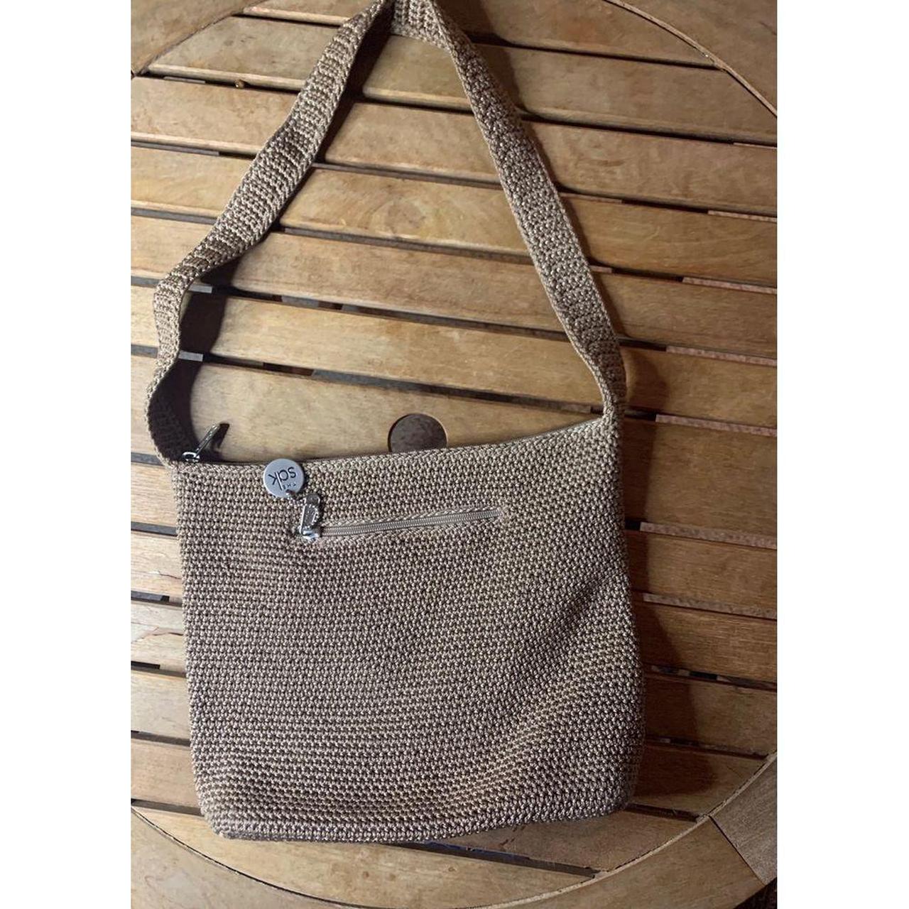 The Sak crochet bag Light Brown Crochet Solid Depop