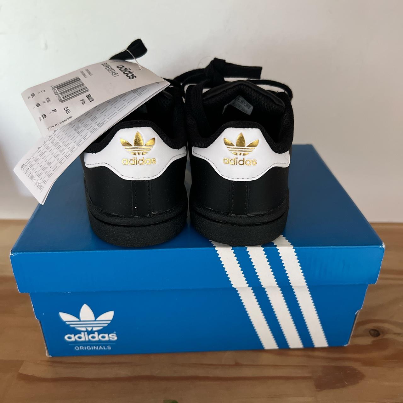 adidas black gold trainers