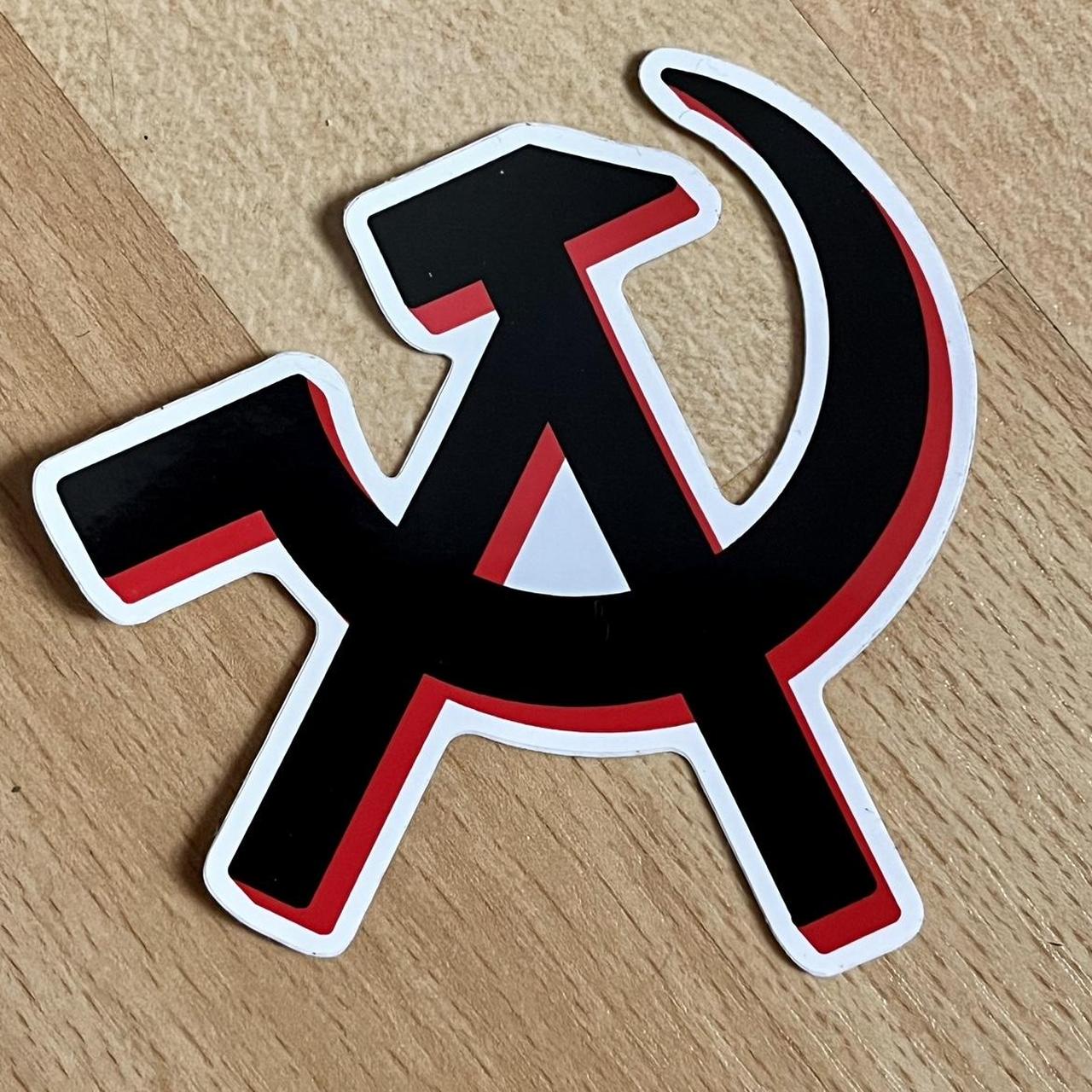 Anarcho communist sticker! Featuring an Depop