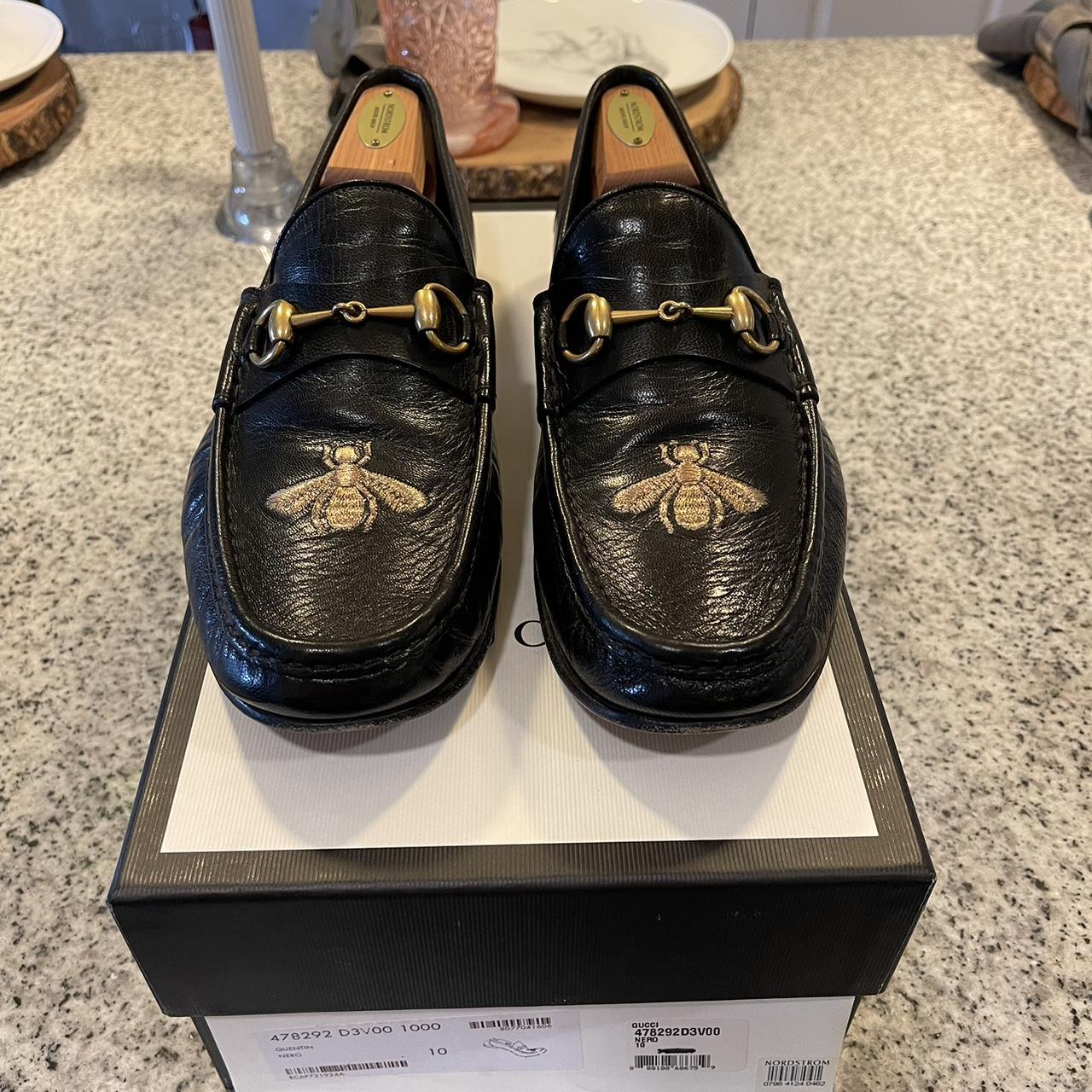 Gucci Roos Bee Loafer - Depop