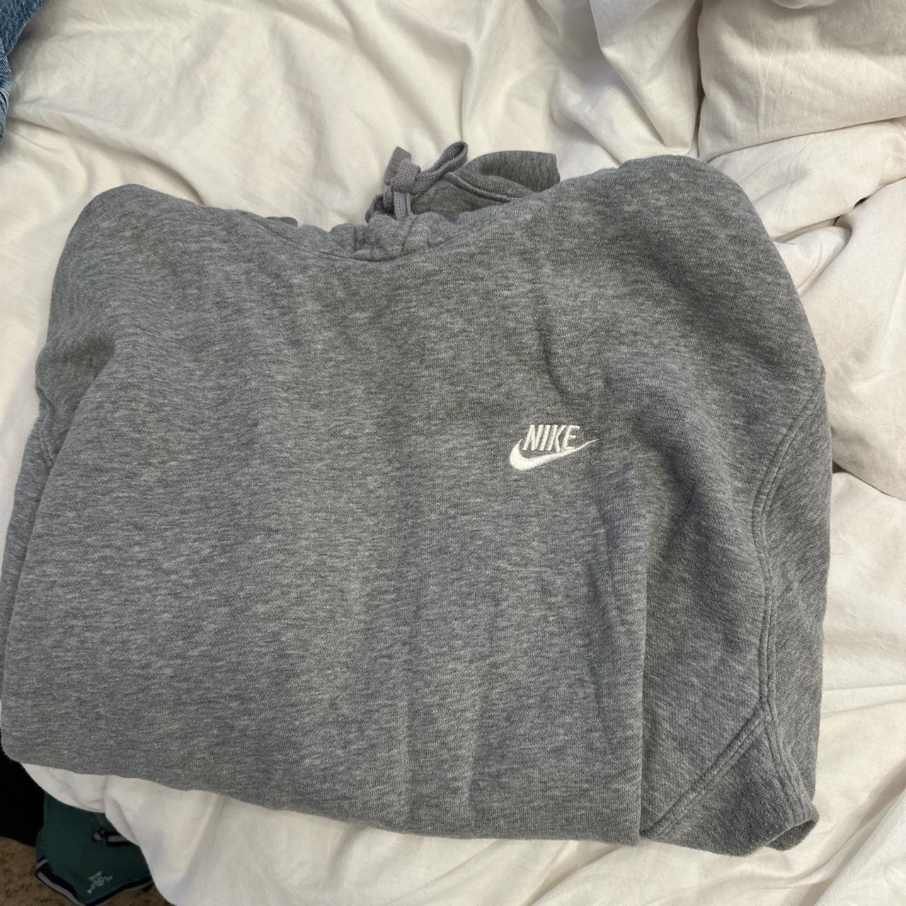 mens nike gray hoodie