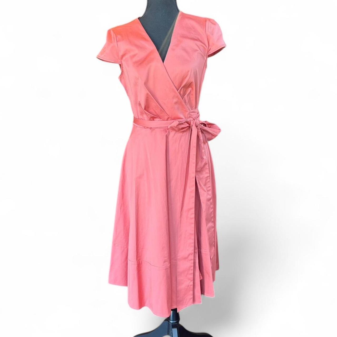 Salmon pink Gal Meets Glam wrap Tie can Depop