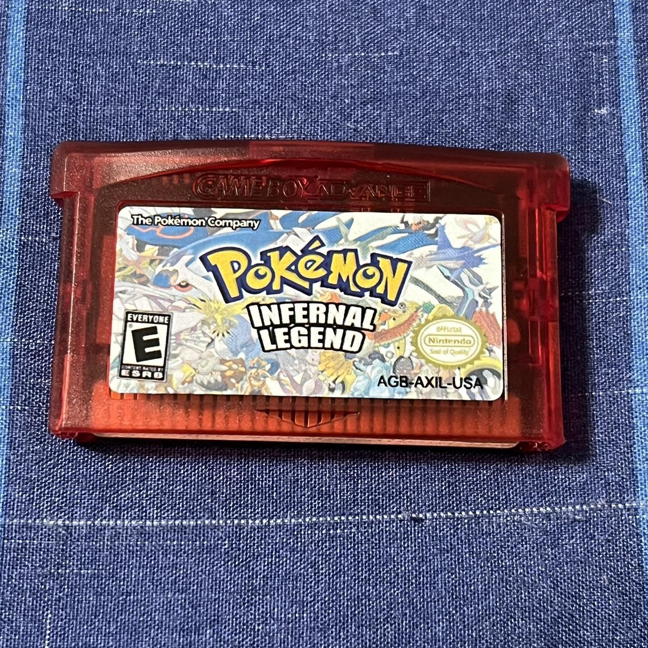 Pokémon Infernal Legend custom rom hack fan made... - Depop