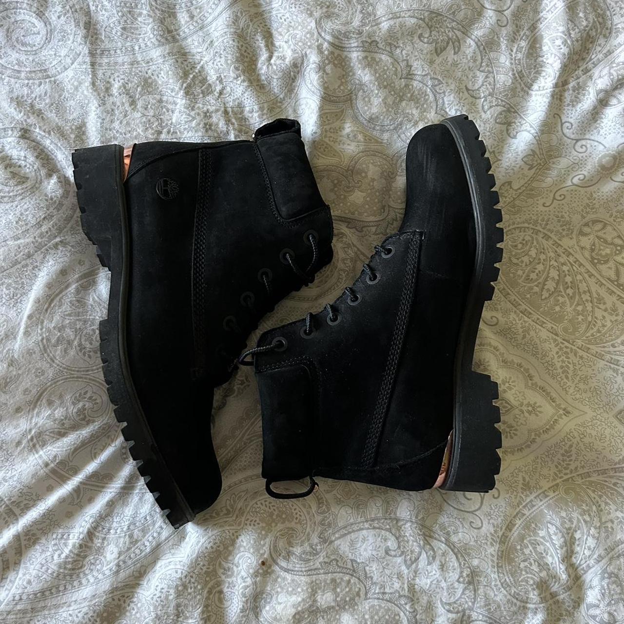 womens black timberland boots sale