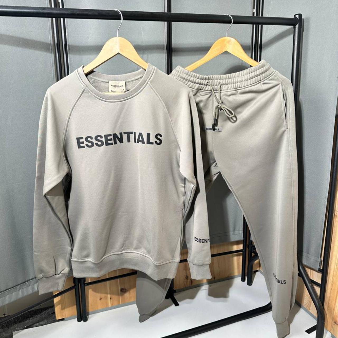 Essentials Tracksuit in a range of sizes and colours... - Depop