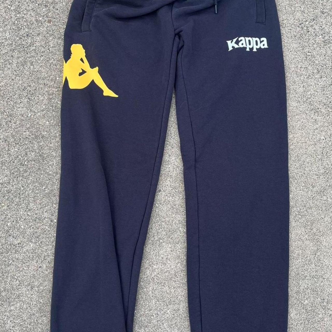 Dark blue Kappa sweats kappa sweats sweatpants