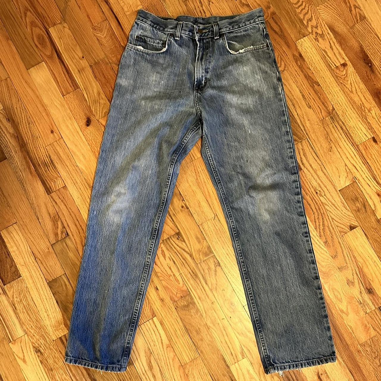 Vintage Kirkland Blue Jeans 32x32 Slightly... Depop