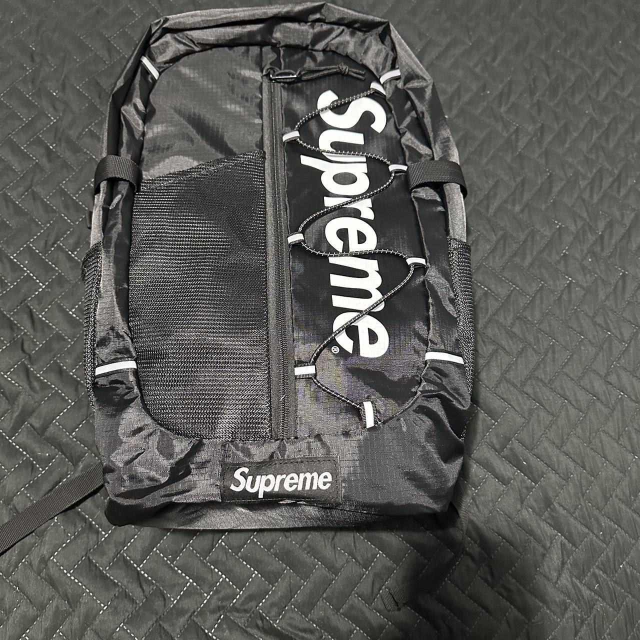 Supreme ss17 backpack Black Cordura Brand new... Depop