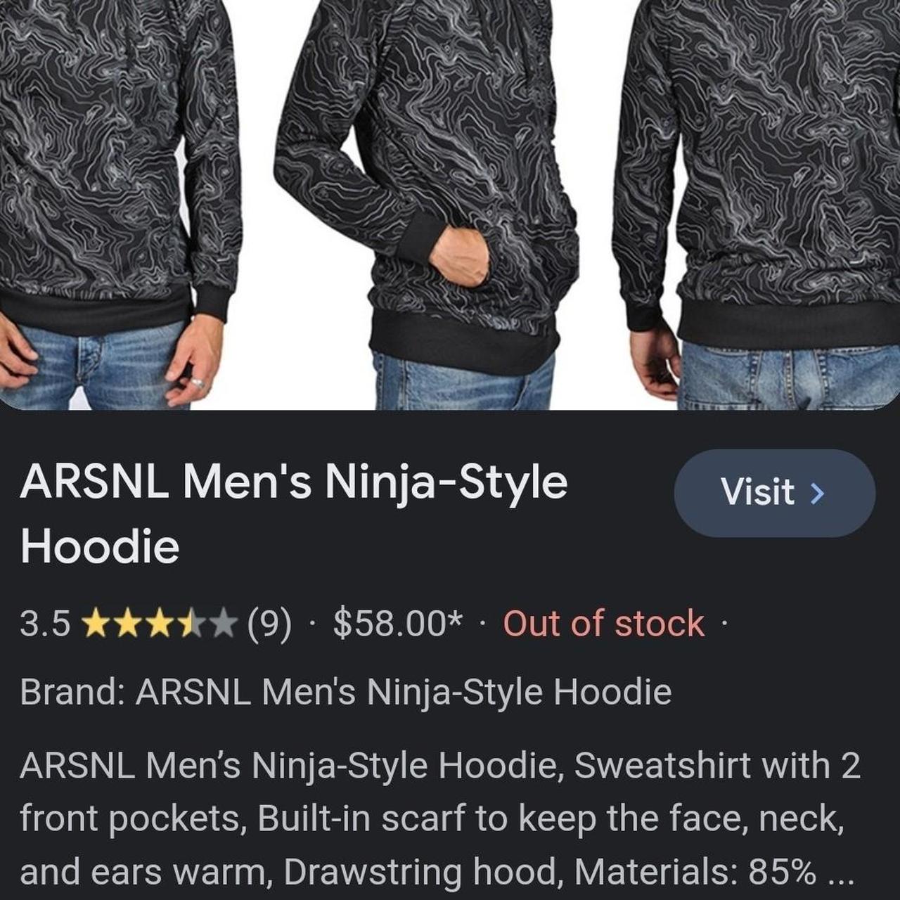 Arsnl discount ninja hoodie