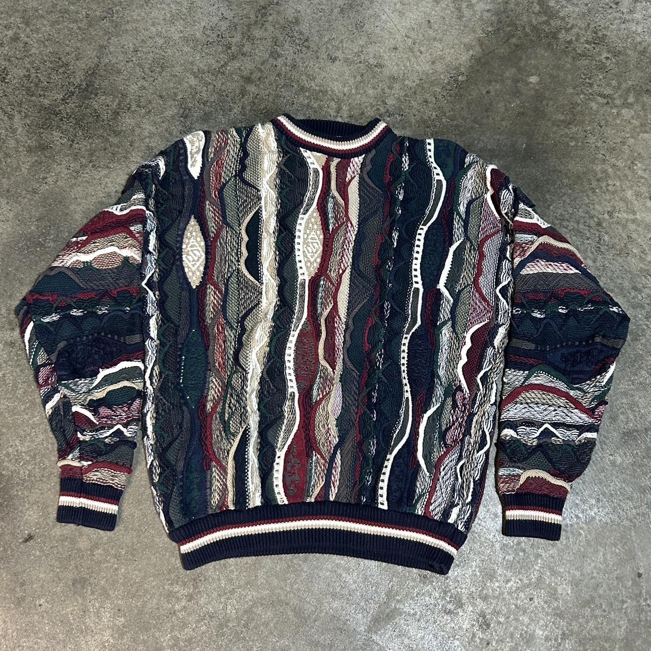 Cotton Traders Coogi-Like Sweater Size- Large, fits... - Depop