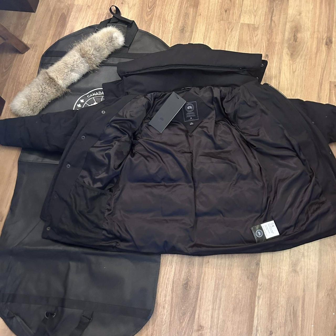 Black Badge Canada Goose Whyndam Parka Jacket Brand... - Depop