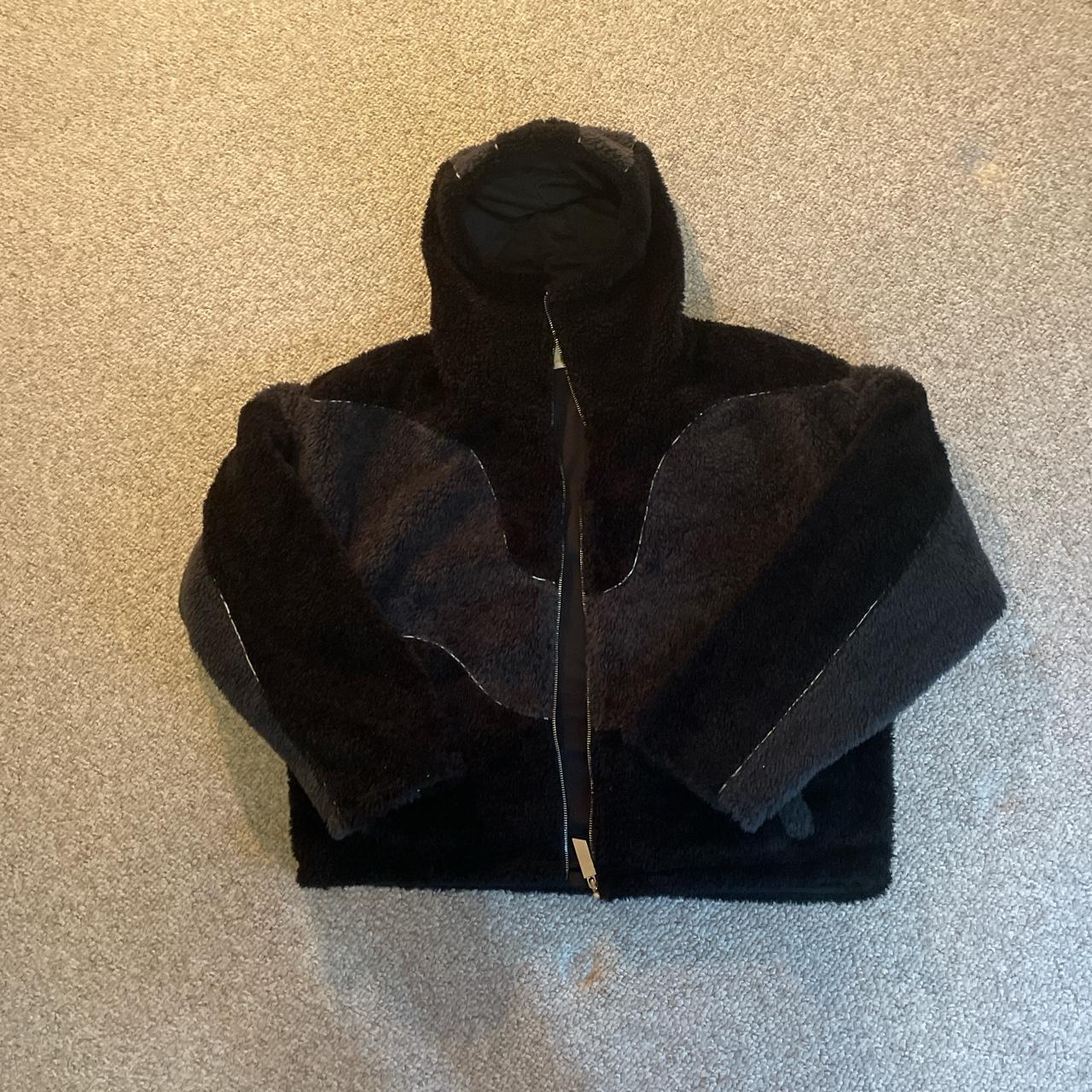 Trendt Vision black fleece zip up #fleece #trentvision - Depop