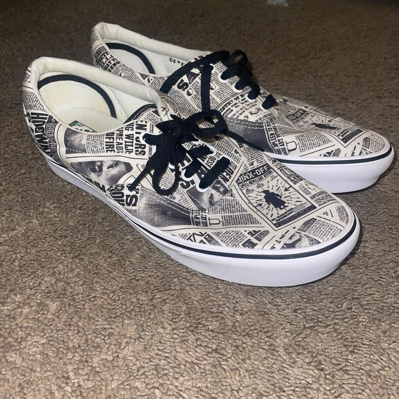 VANS Harry Potter Daily Prophet Newspaper Size U.S. Depop