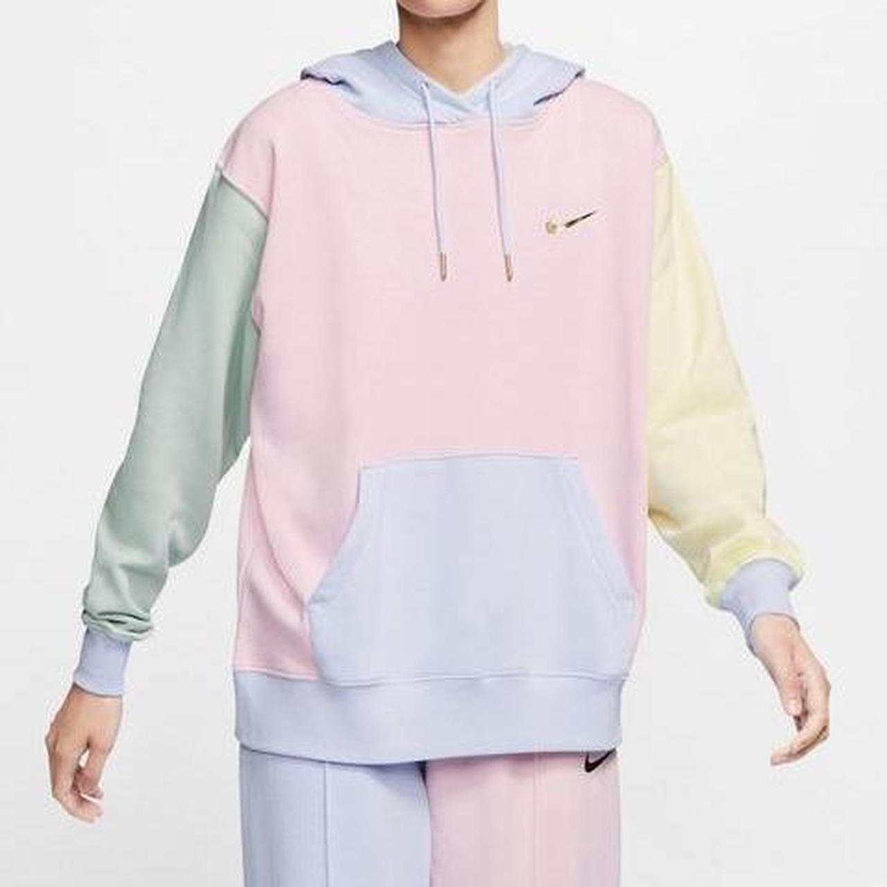 Nike colour block hoodie online