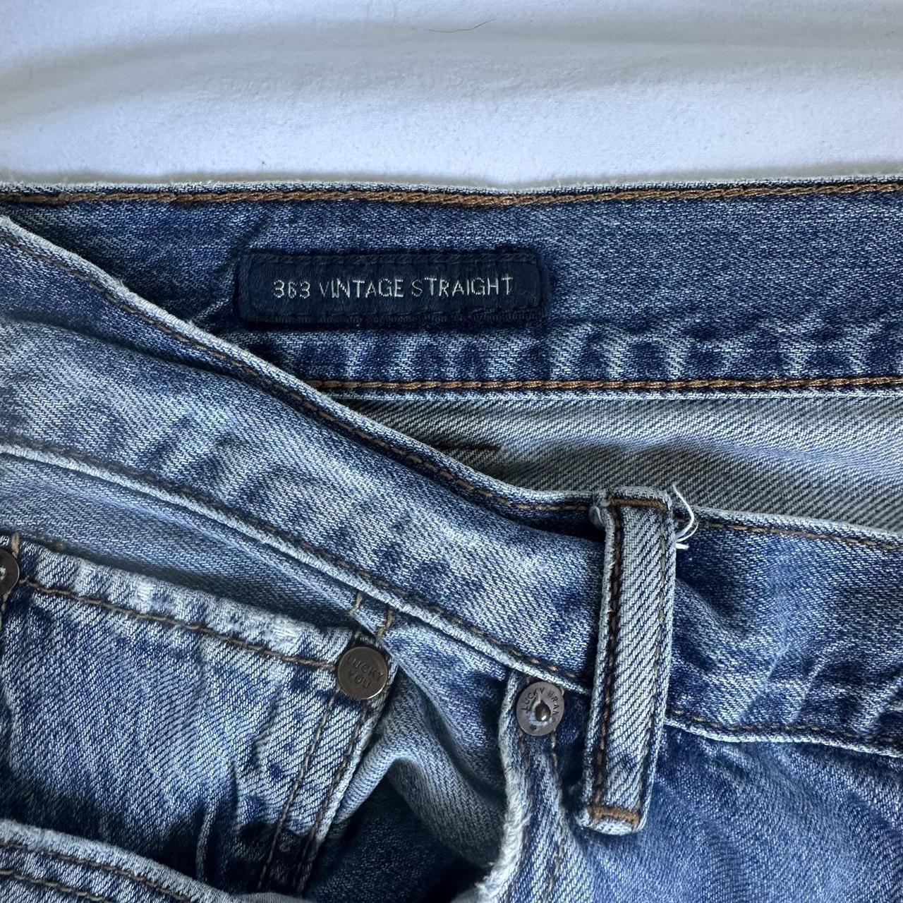 Lucky Brand 363 Vintage Straight Jeans, 32x32, Used