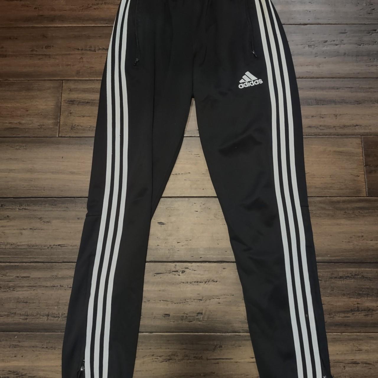 Adidas zip pocket joggers best sale