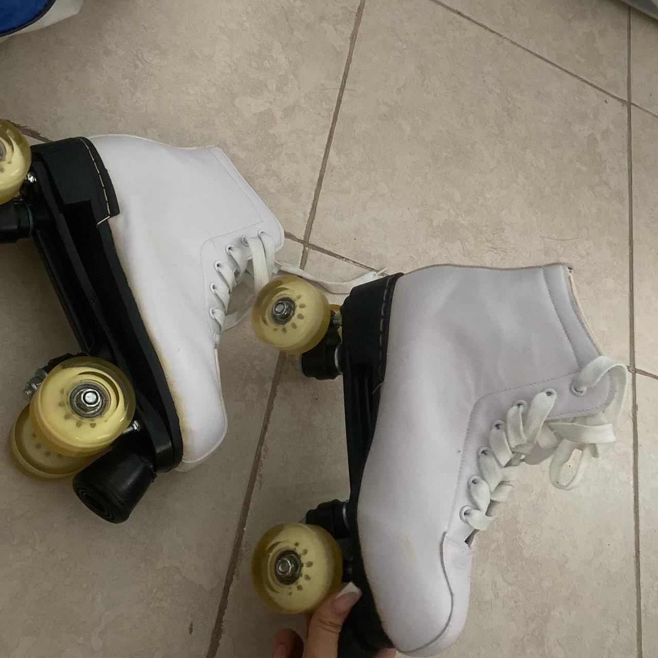Selling Rollerskates !! olny been used 1 once (also... Depop
