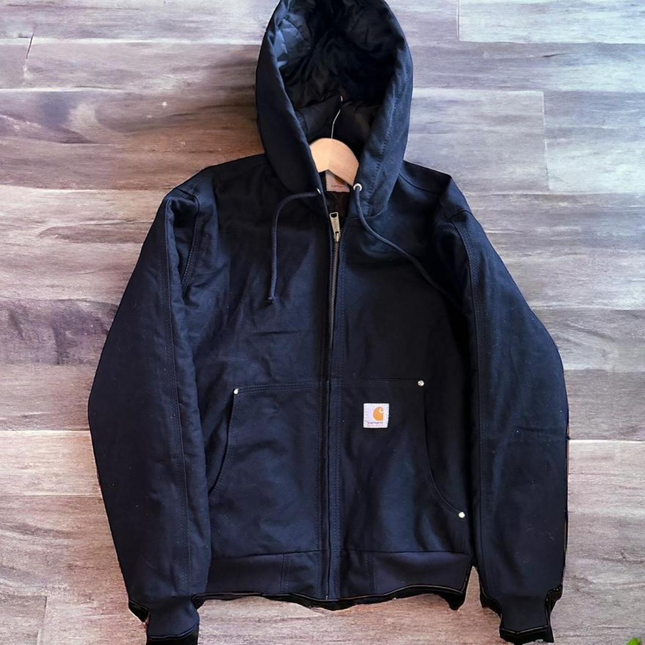 Carhartt Hooded Jacket Size Large - Fit true to... - Depop