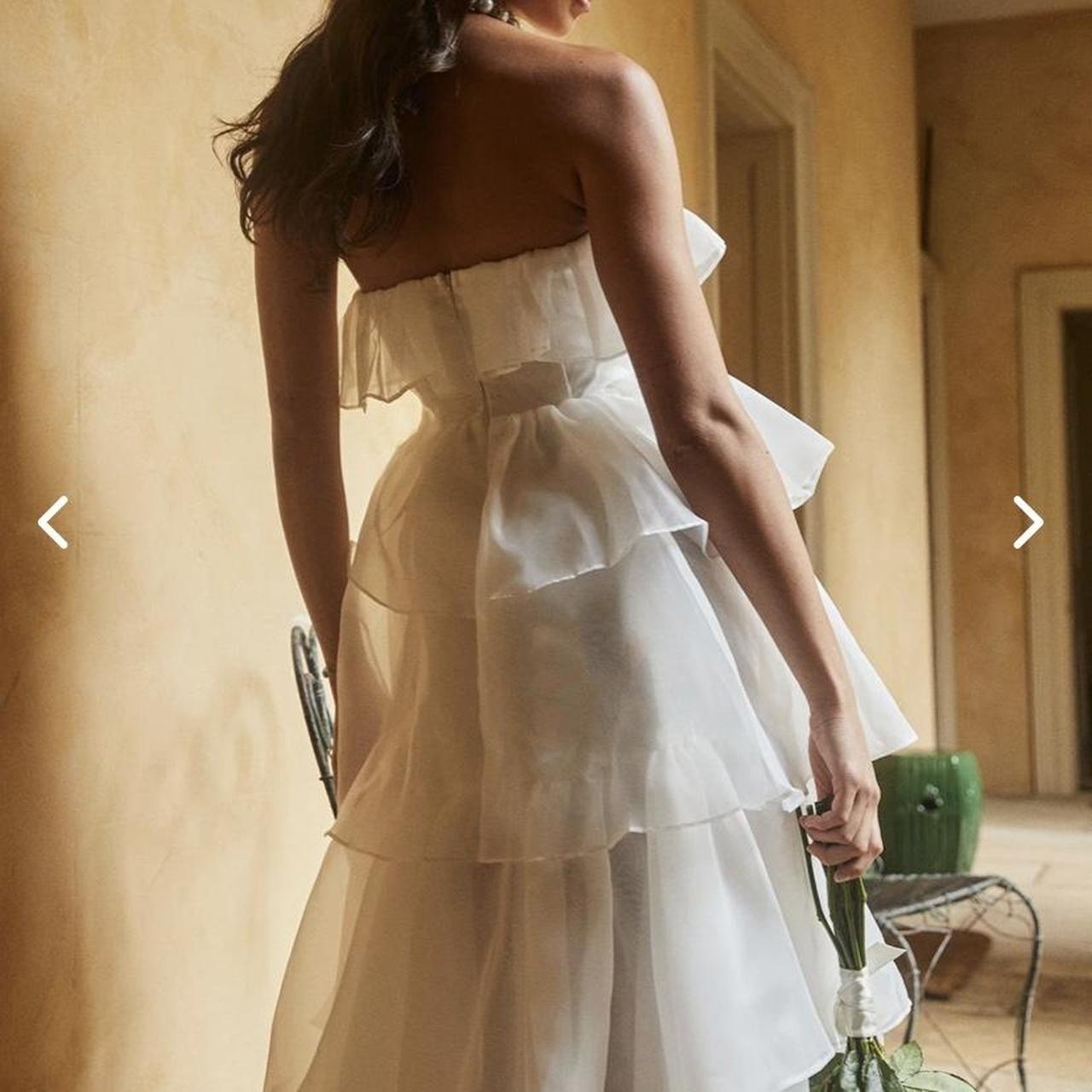 Selfie Leslie Oceana layered ruffled maxi dress Depop