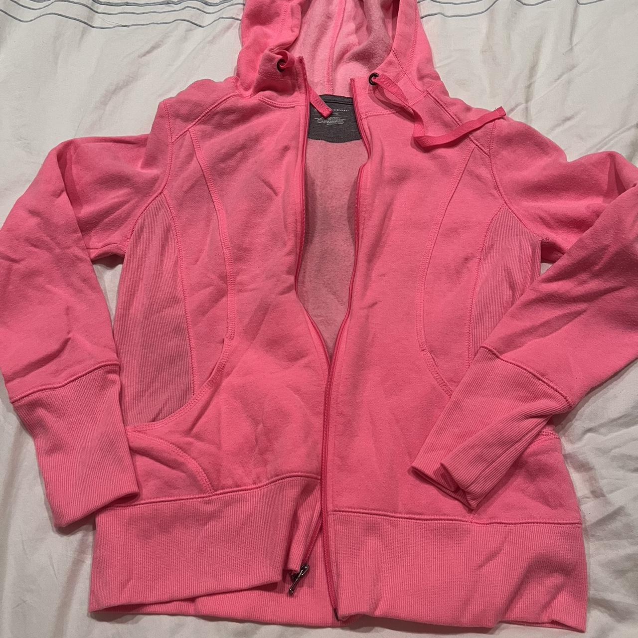 Large Pink Tek Gear Jacket This is so colorful and - Depop