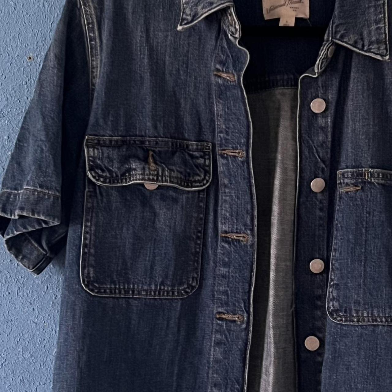 Universal Thread Women's Shacket Jacket - Blue/Na… - image 2