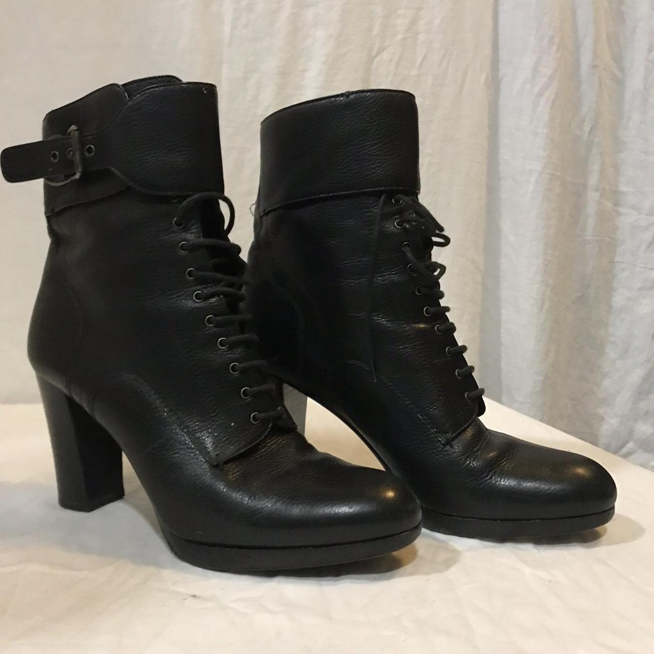 Bally lace up on sale boots