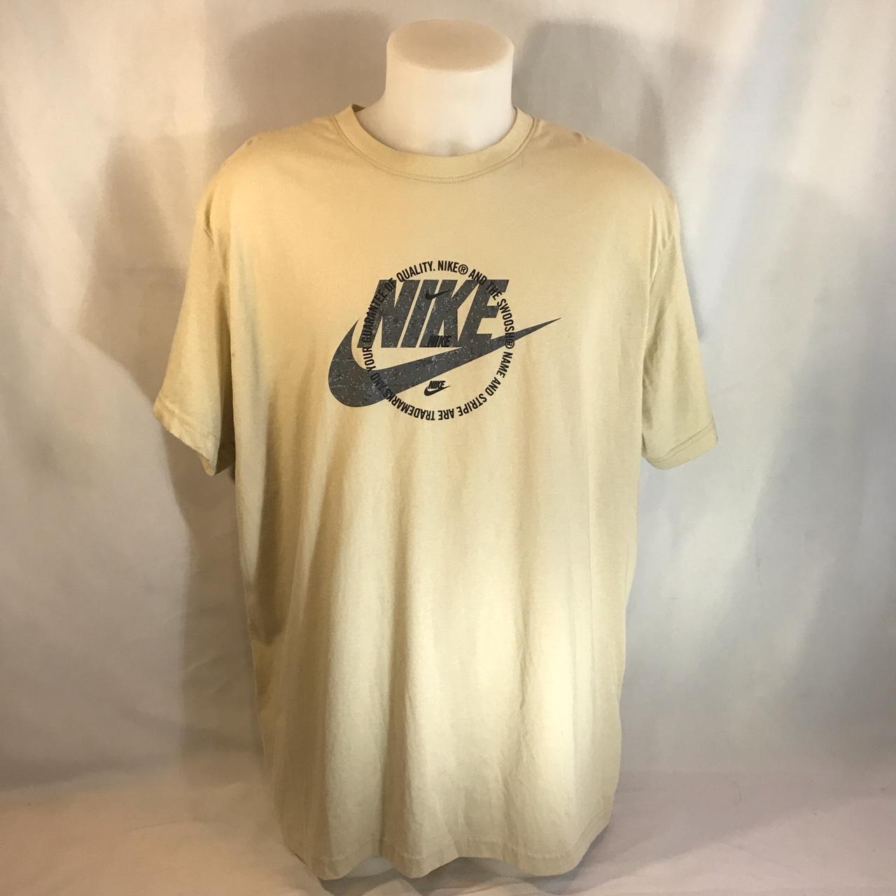 nike tan shirt