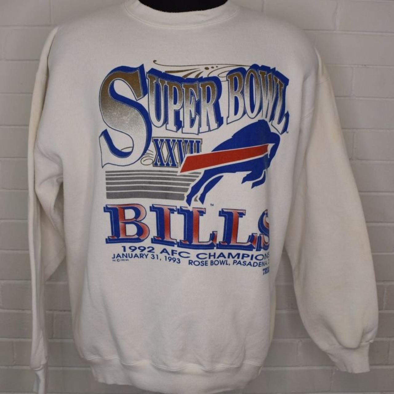 Vintage Buffalo Bills Super Bowl Xxvii Trench Depop