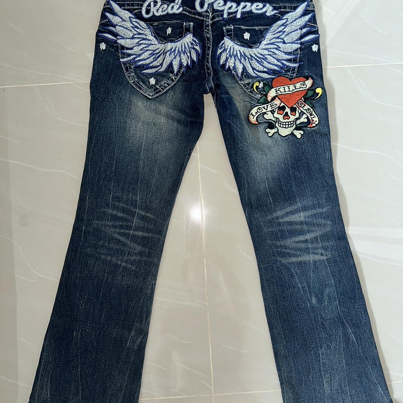 Ed Hardy×Red Pepper デニム size25 Final. 34-Inch. Red Pepper Jeans Ed Hardy x Red Pepper | eBay
