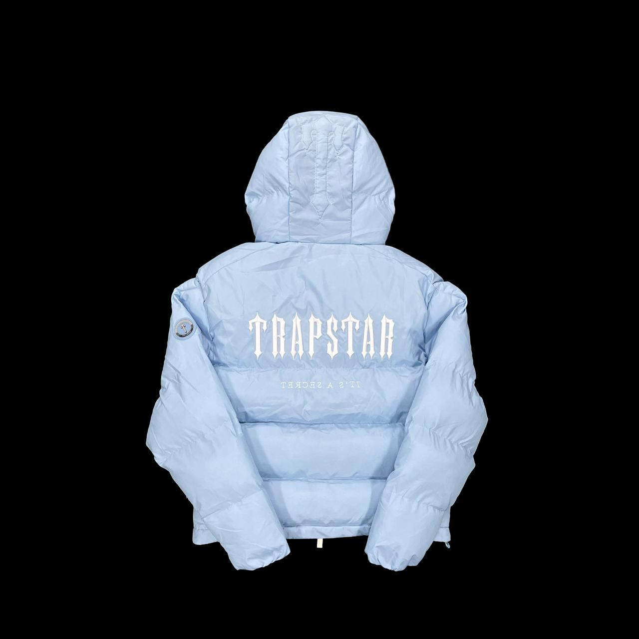TRAPSTAR jacket Light Blue size S/M/L/XL Depop