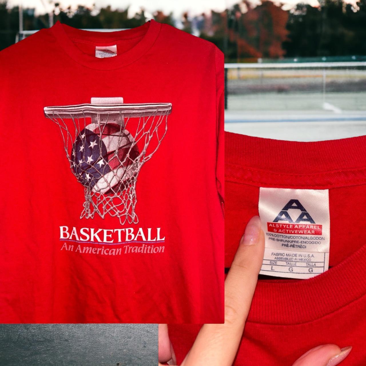 90 s vintage american basketball oversized t shirt