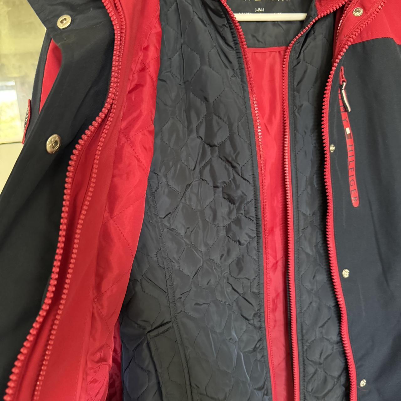 Tommy Hilfiger Women's Coat - Red/Multi - S – Tom… - image 7