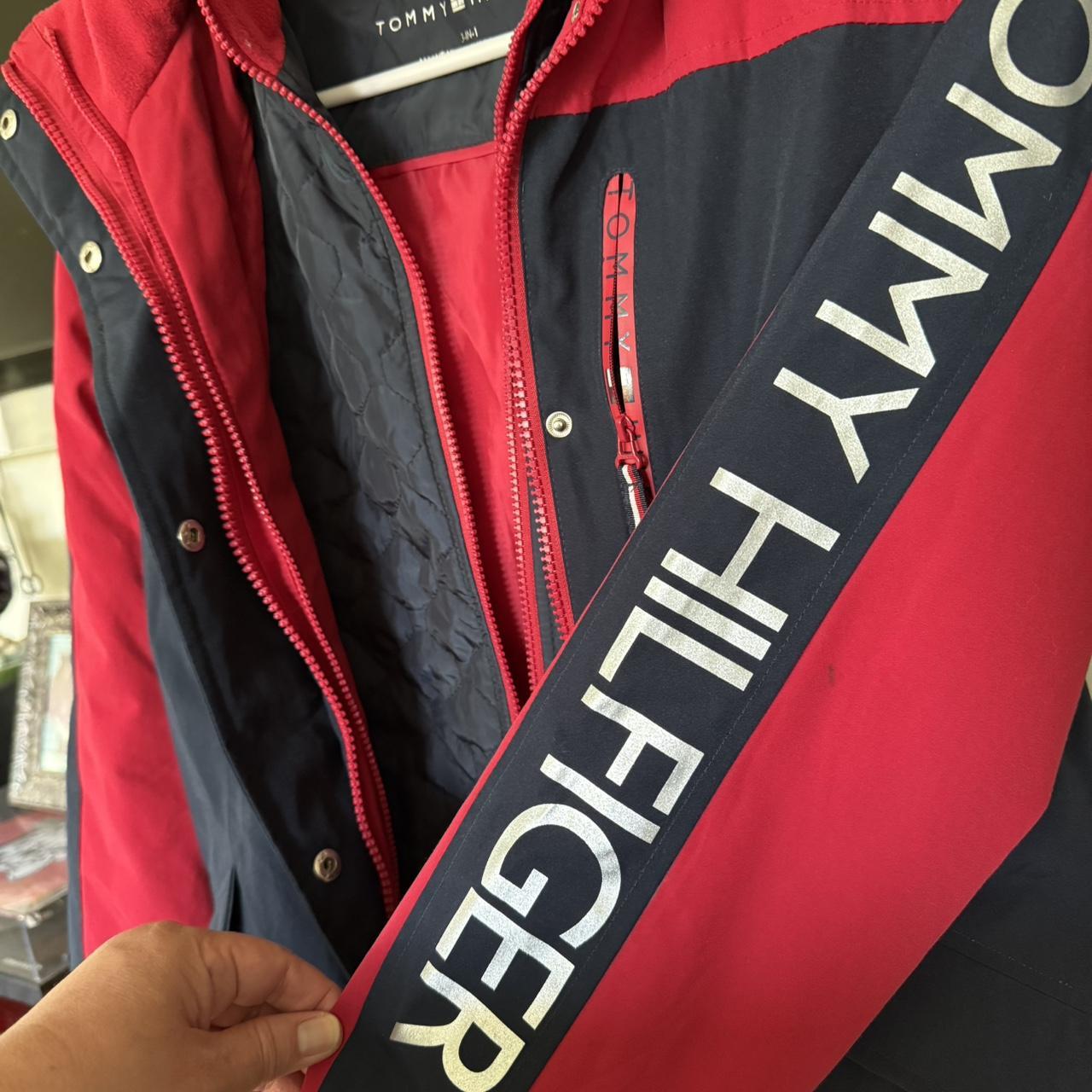 Tommy Hilfiger Women's Coat - Red/Multi - S – Tom… - image 5