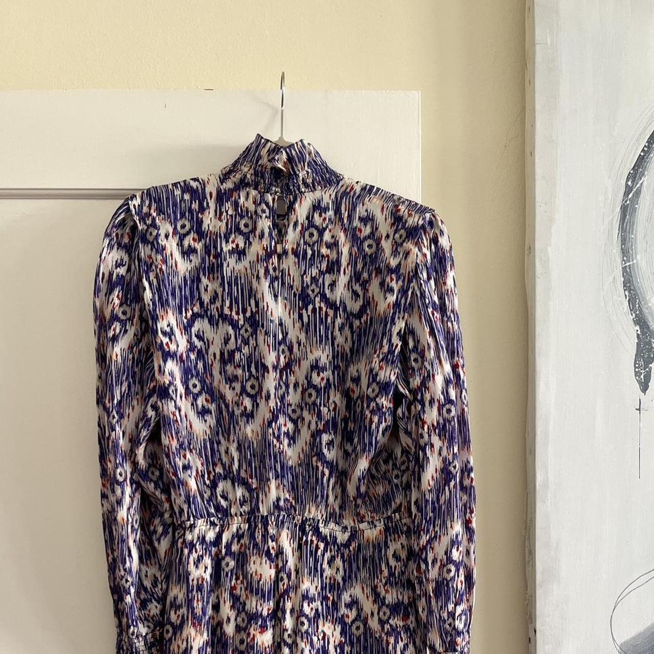 Étoile Isabel Marant 100% SILK Dress Size 36 Depop