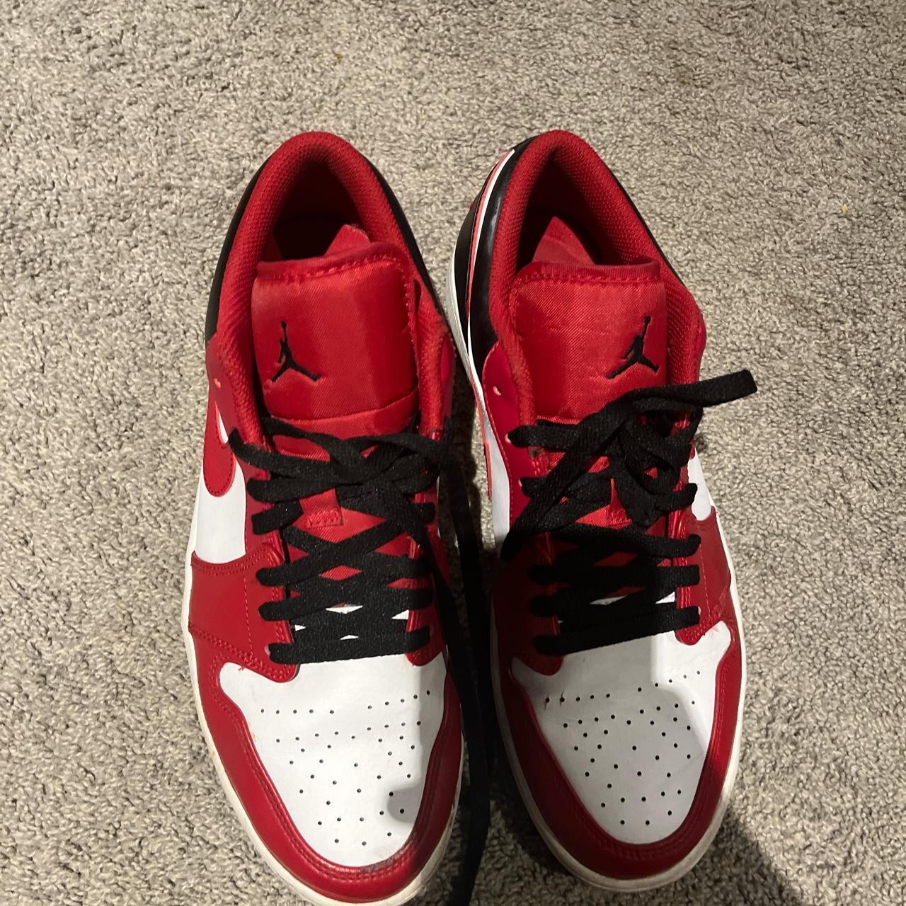 jordan 1 lows good condition need sold lil bit of... Depop
