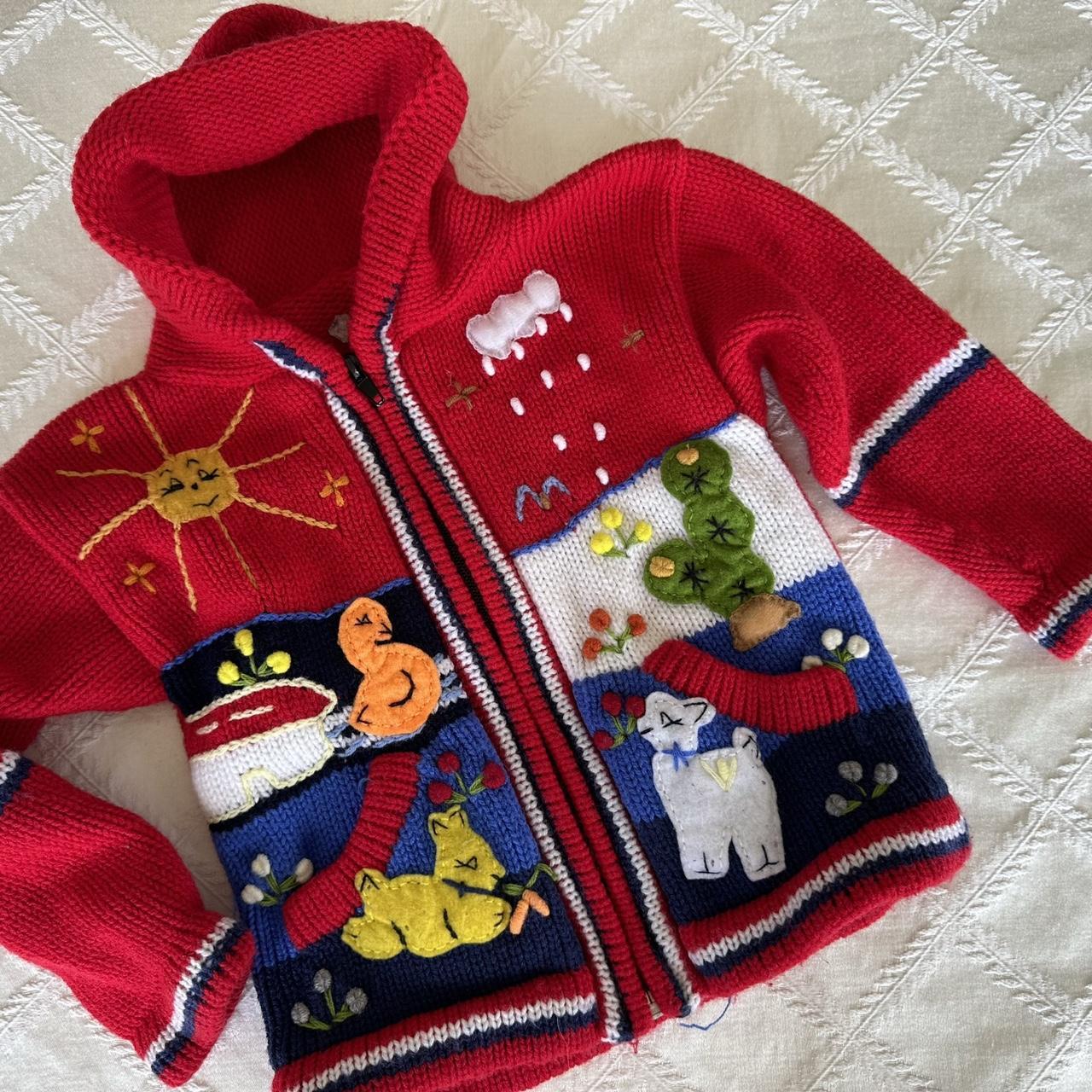 Child's peruvian cardigan hotsell