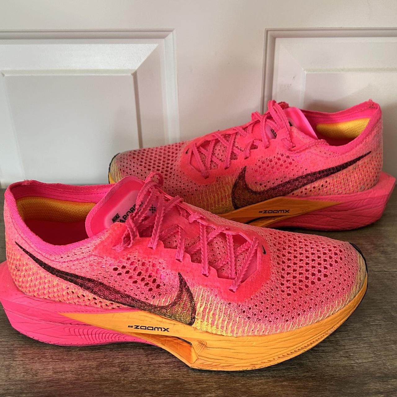 Nike ZoomX Vaporfly 3 Pink Orange Men s Size 9