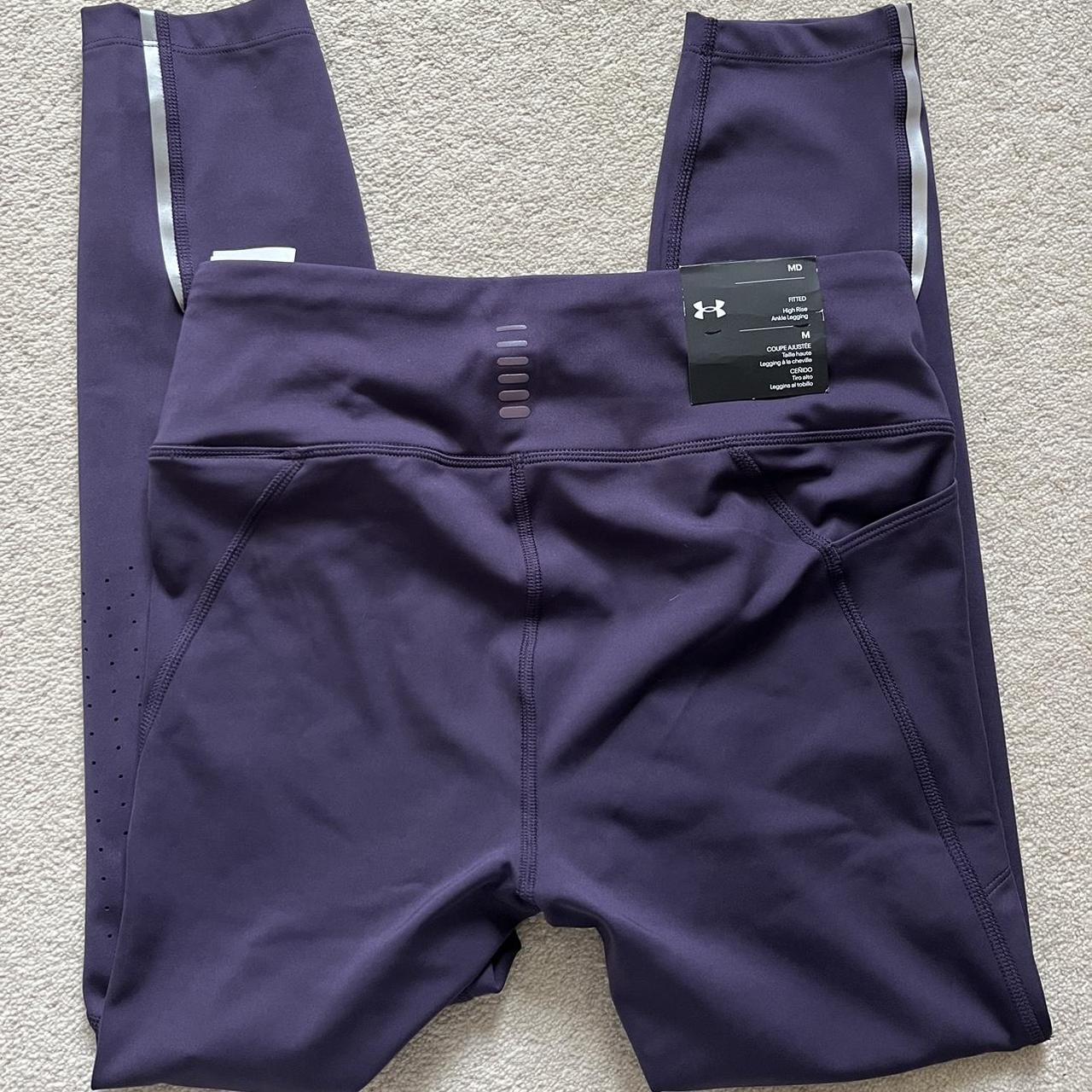 Under armour purple and blue leggings Og price 65 - Depop