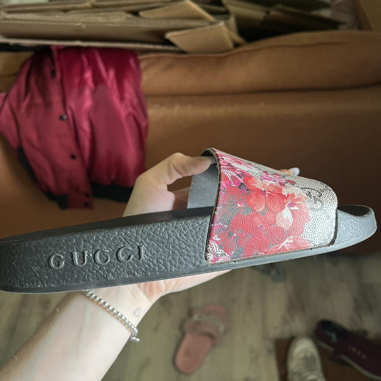 GG Bloom Summer floral gucci slides🌺 Depop