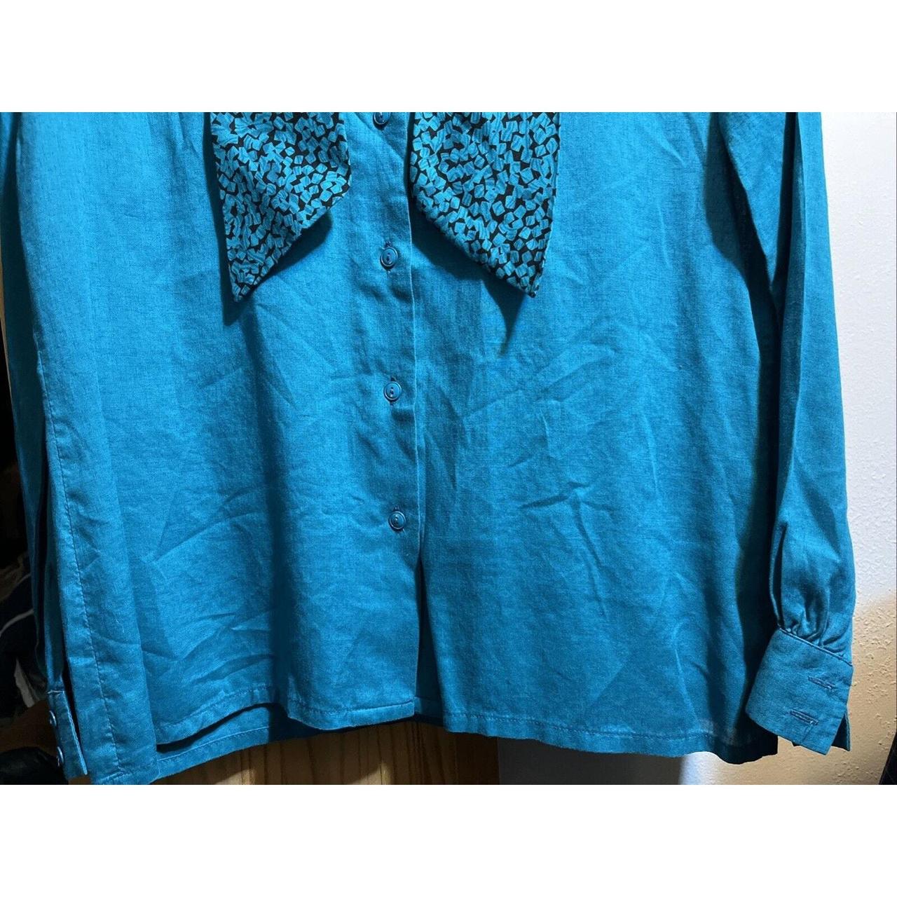 Pendleton Women's Blouse - Blue - 6 – Pendleton C… - image 7