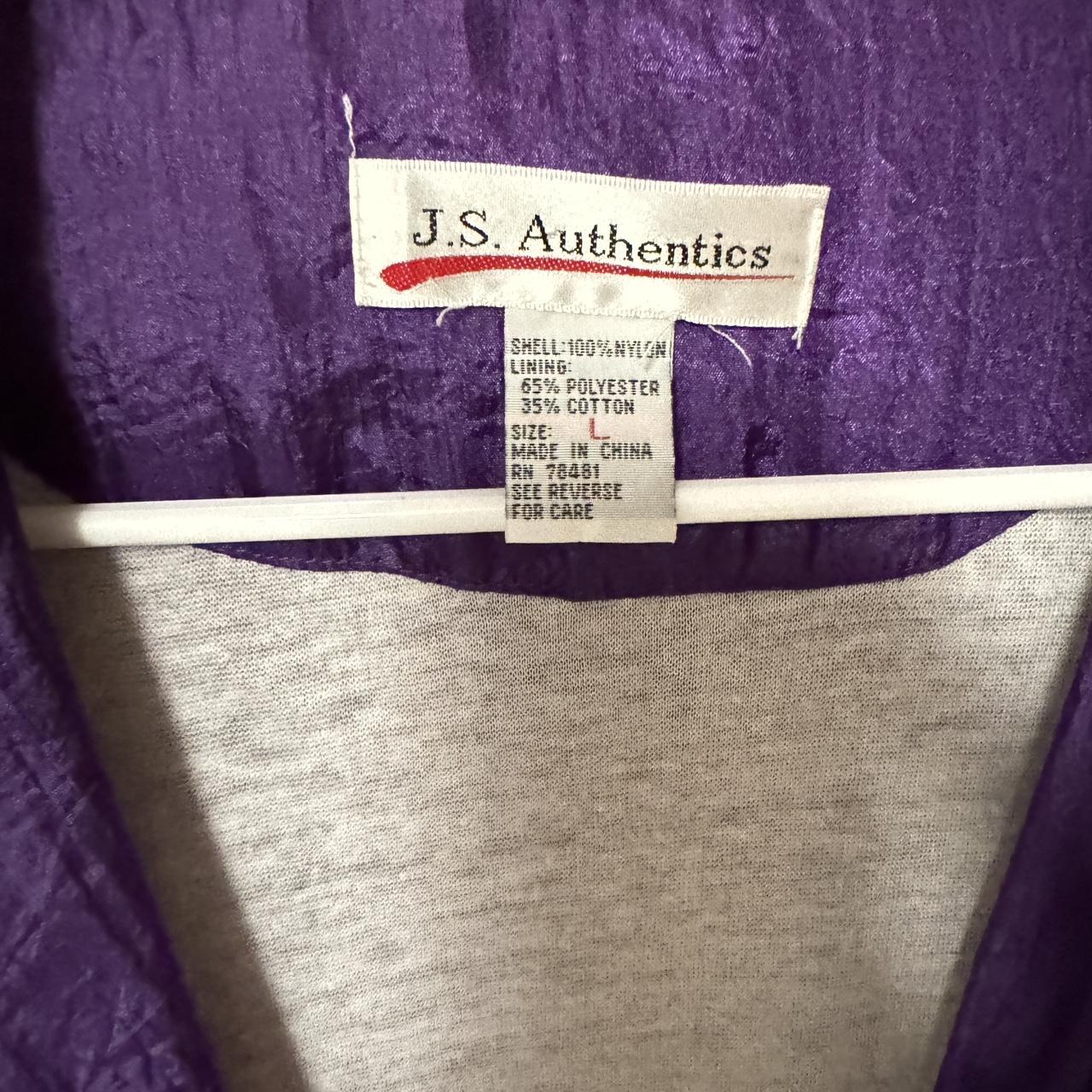 Retro JS Authentic s Jacket Size L but fits Depop