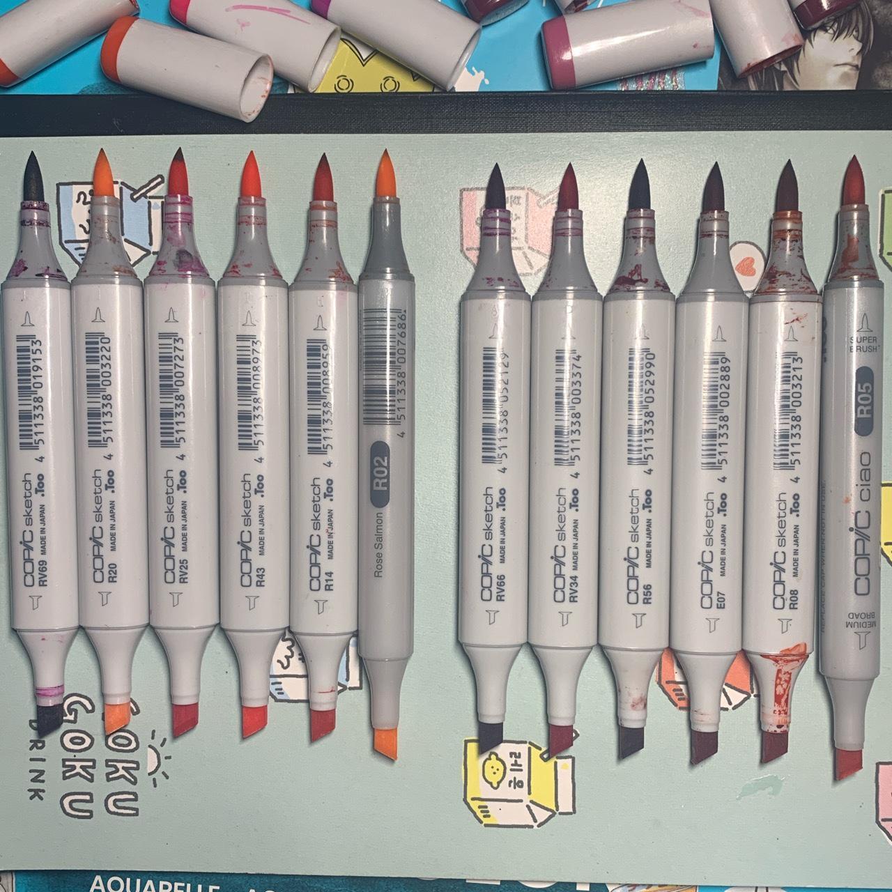 Copic Ciao Set of 72 markers Very good quality - - Depop