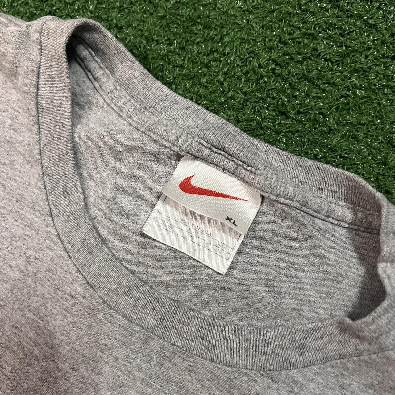 Vintage 90’s Heavyweight Nike White Tag Embroidered... - Depop