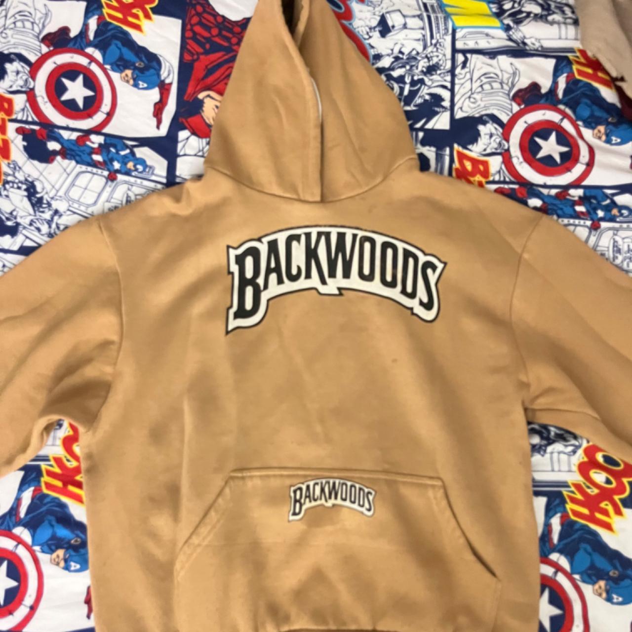 Yellow clearance backwoods hoodie