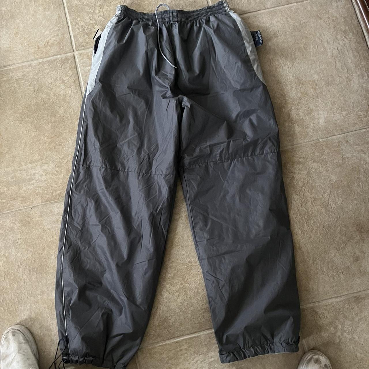 sweatpants/ parachute pants - Depop
