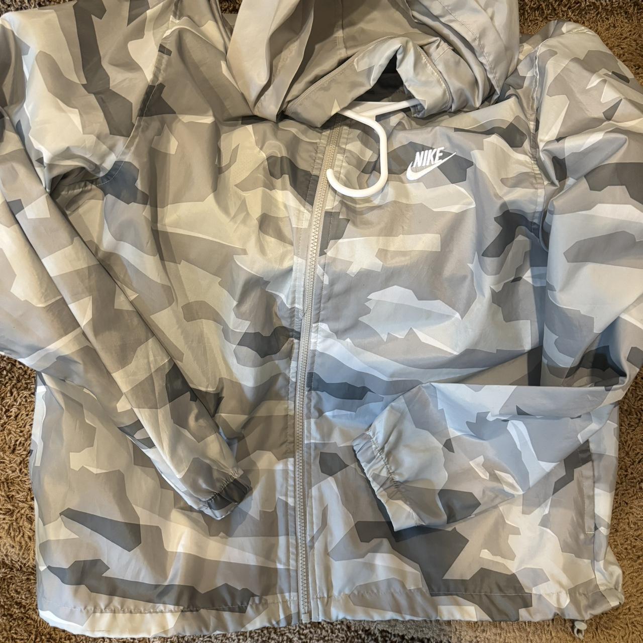 Xl Nike WindBreaker nike windbreaker camo Depop