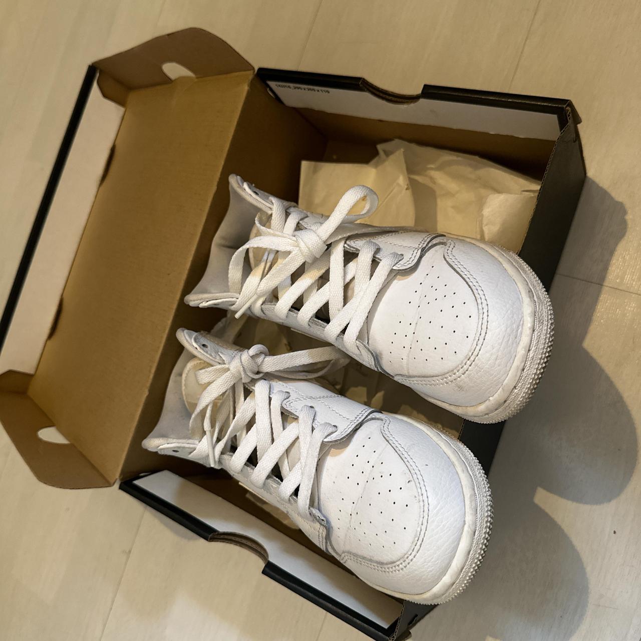 all white 1s jordan
