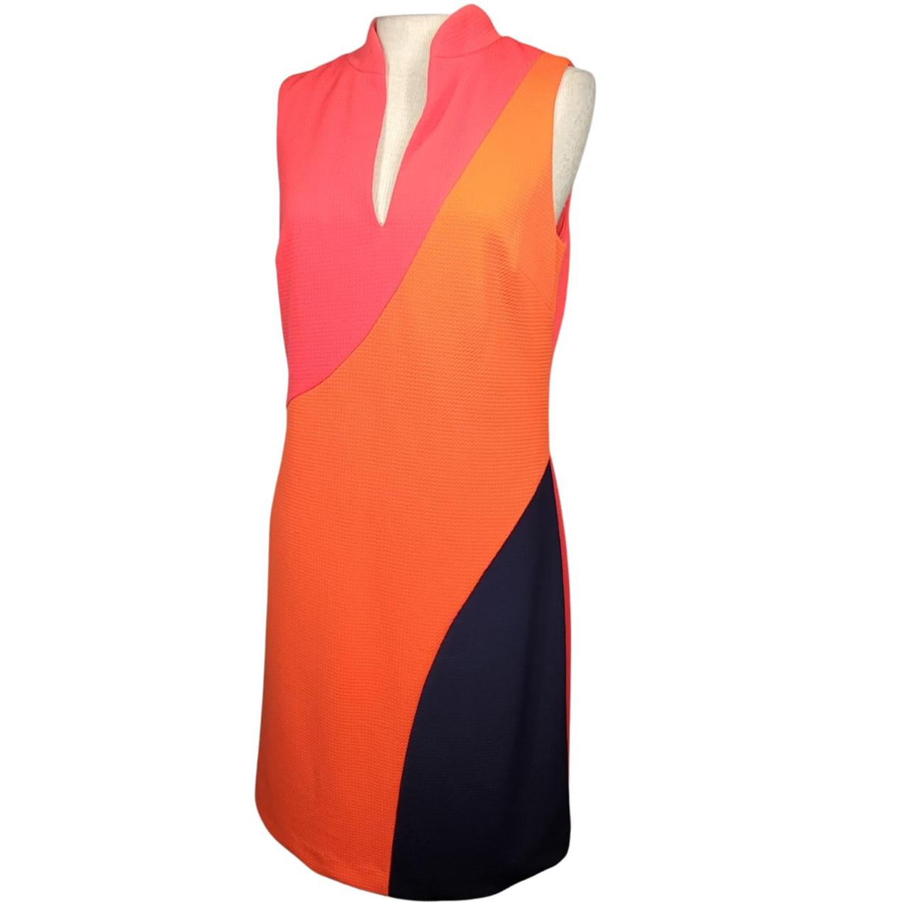 Vince camuto shop color block dress